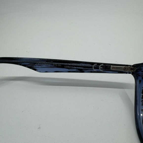 Maui Jim Cathedrals MJ782-03S Sunglasses Blue Cat Eye Polarized 52-17-144 H10730 - Picture 5 of 7
